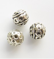 Tibetan Silver 8mm Round Spacer